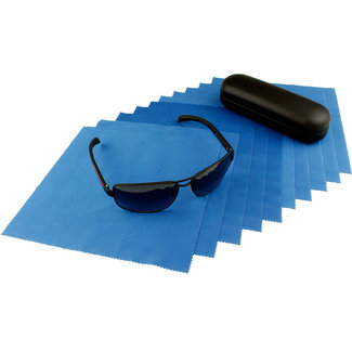 Neweco 10-pak opticien brillendoekjes Koningsblauw