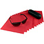 Neweco 10-pak opticien brillendoekjes rood