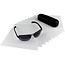 Neweco 10-pak opticien brillendoekjes lichtgrijs