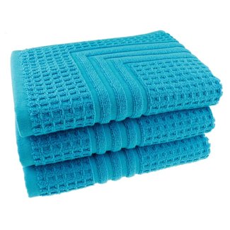 Neweco Organic hotel badmat aqua blauw
