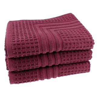 Neweco Organic hotel badmat aubergine