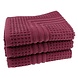Neweco® Hotel badmat jacquard aubergine 50x70 cm Neweco® Hotel badmat jacquard aubergine 50x70 cm