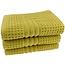 Organic hotel badmat jacquard 50x70 cm olijf