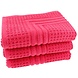 Neweco® Hotel badmat jacquard framboos 50x70 cm Neweco® Hotel badmat jacquard framboos 50x70 cm