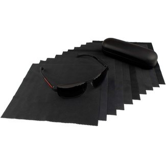 Neweco 10-pak opticien brillendoekje zwart
