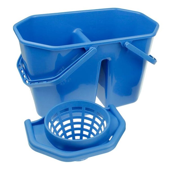 Vlakmop set met ergo steel- en wringer