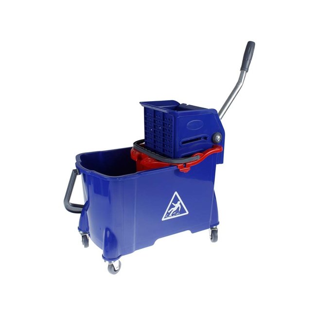 Vlakmopset met rolemmer en pers