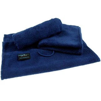 Microvezel kompresdoek marineblauw