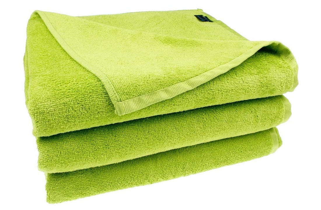 Massage handdoek appelgroen xxl 100x220 cm