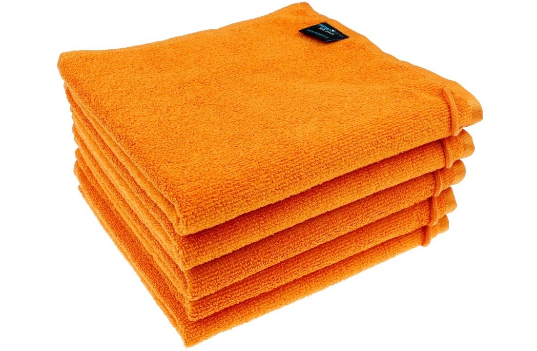 Massage handdoek 45x90 cm oranje