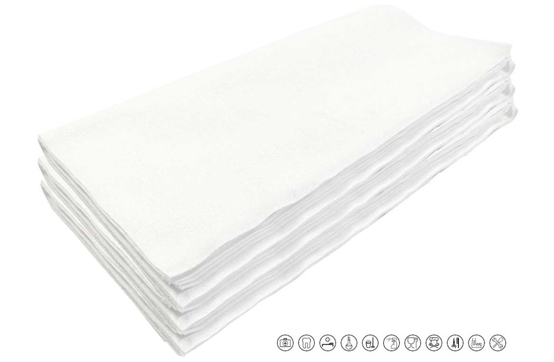 50-pak disposable non-woven microvezeldoek NT80 30x40 cm