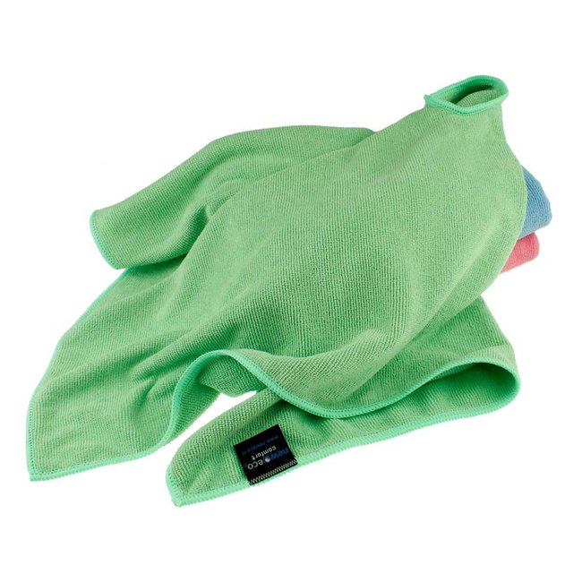 Microvezel dweil met handig steelgat