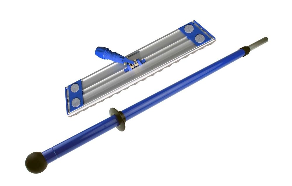 Stofwisdoekhouder set 56cm met ergo telescoopsteel