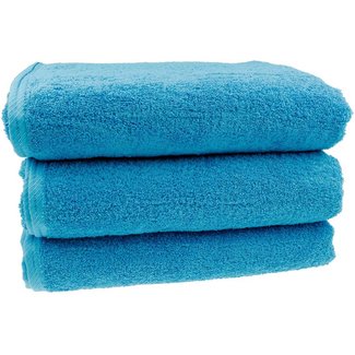 Neweco Organic badhanddoek aqua blauw
