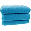 Badhanddoek aqua blauw