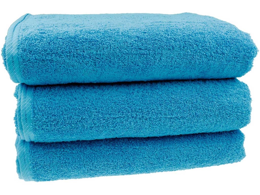 Badhanddoek 70 x 130 cm - GRIJS - Wonen - 11.00€ - Kiabi