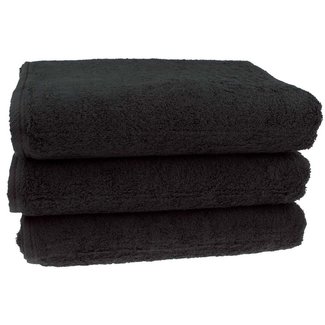 Organic badhanddoek zwart