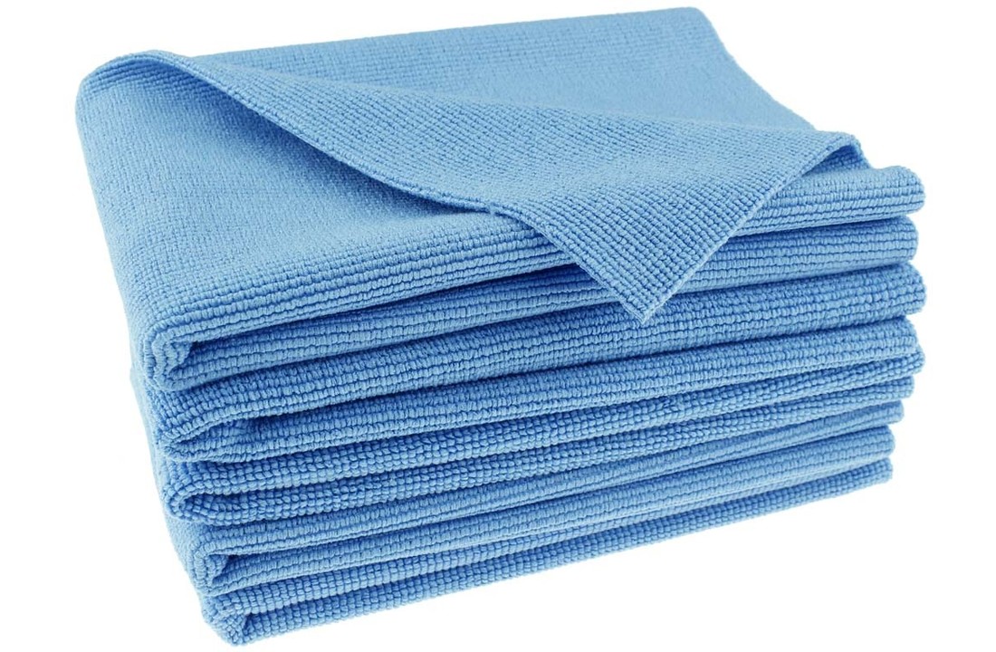 Microvezel autodoek scratch safe blauw 40x40