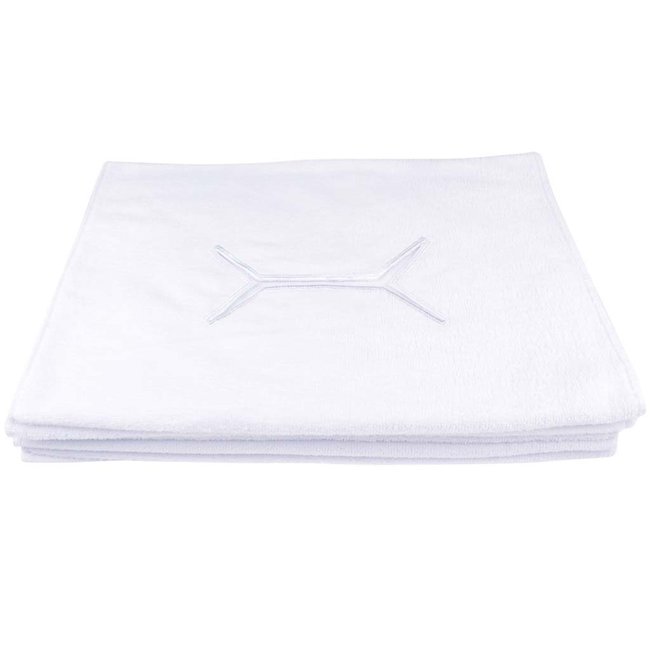 Hoofdsteundoeken met neusuitsparing