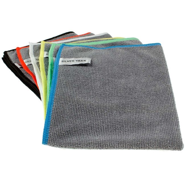 Anti-bacteriële microvezel vaatdoek Silver