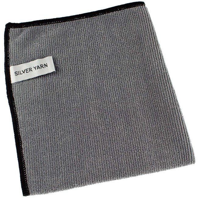 Anti-bacteriële microvezel vaatdoek Silver