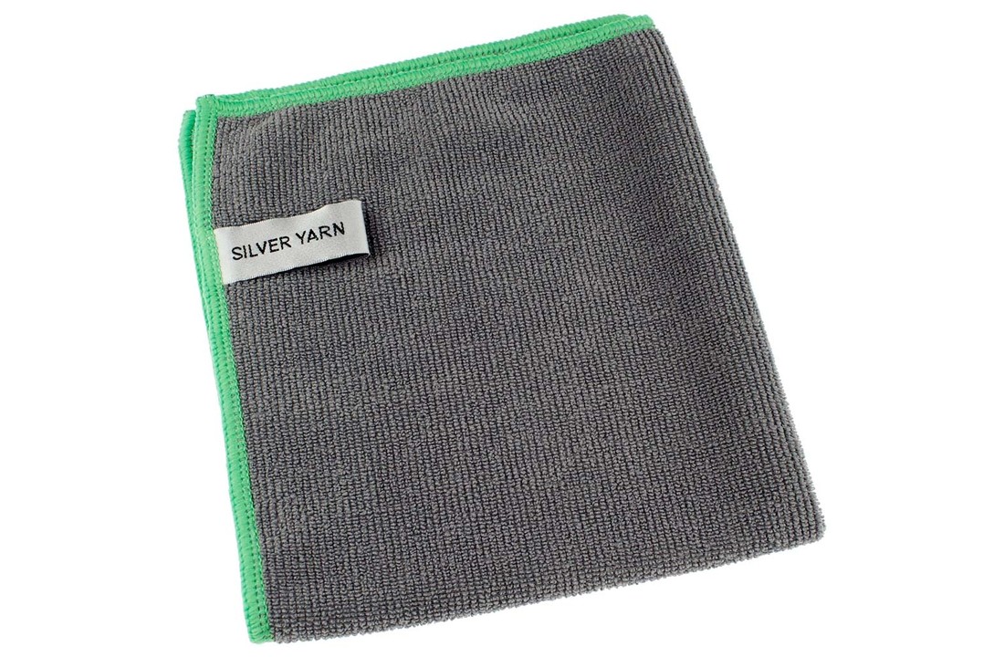 Anti-bacteriële microvezel vaatdoek Silver 35x40 cm