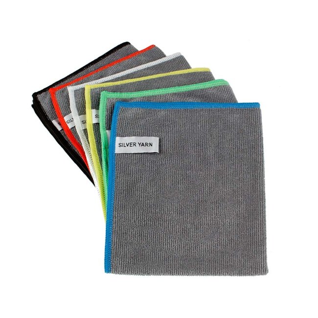 Anti-bacteriële microvezel vaatdoek Silver