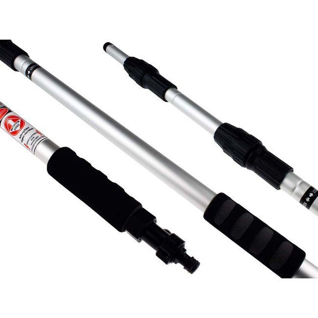 Solarborstel zonnepanelen startset met telescoopsteel