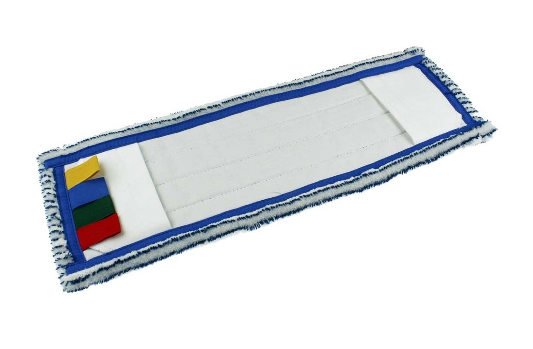 Microvezel vlakmop Optimum-pro met pockets