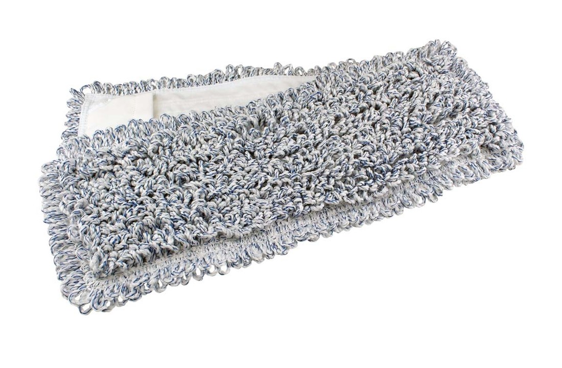 Microvezel vlakmop Power-clean 40 cm met pockets