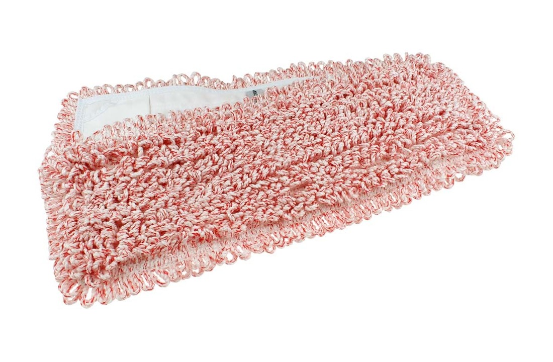 Microvezel vlakmop Power-clean 40 cm met pockets