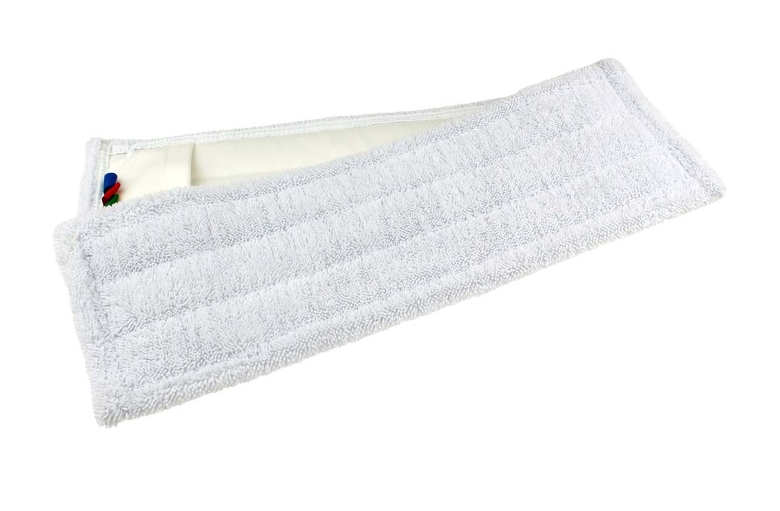 Microvezel vlakmop Desinfect-pro 40 cm met pockets