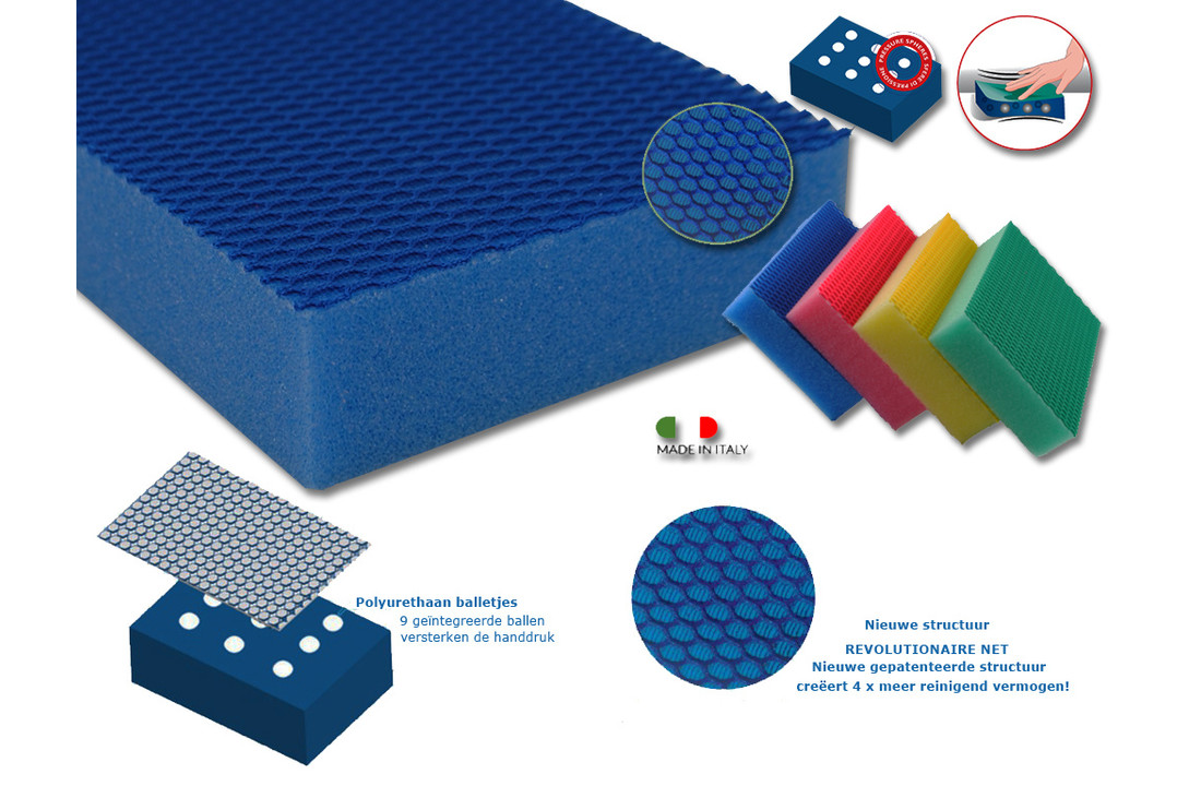 Schuurspons Evo HACCP Line 4-pak