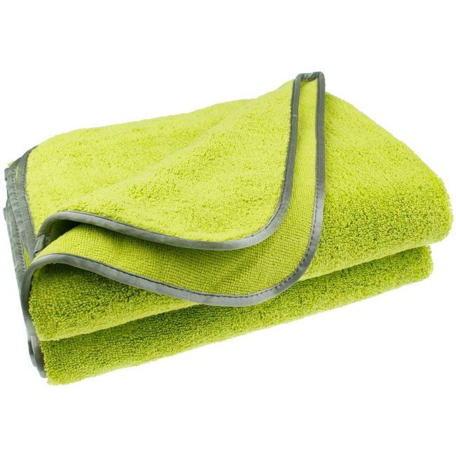 Microveel auto droogdoek Mammoet groen