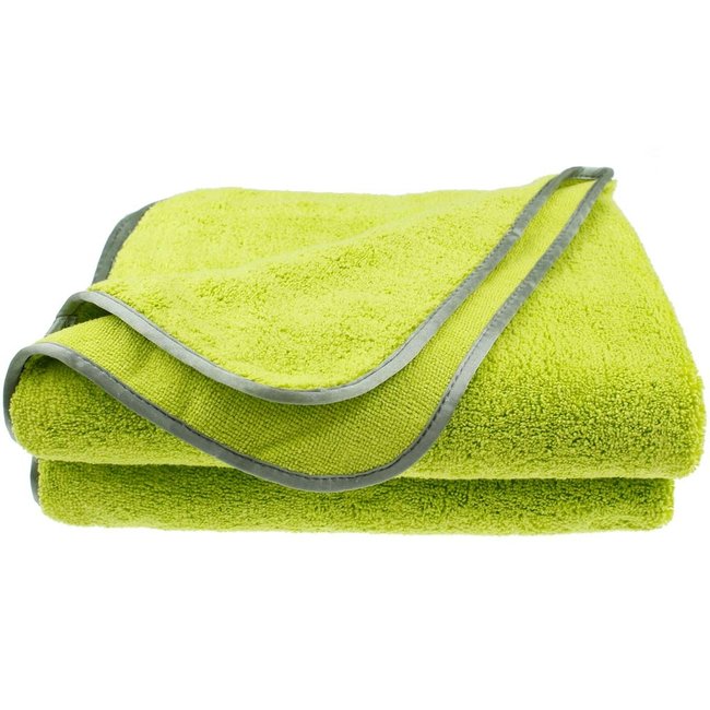 Microveel auto droogdoek Mammoet groen