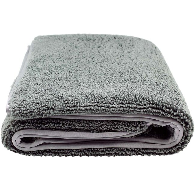 Microvezel auto droogdoek Mammoet grijs