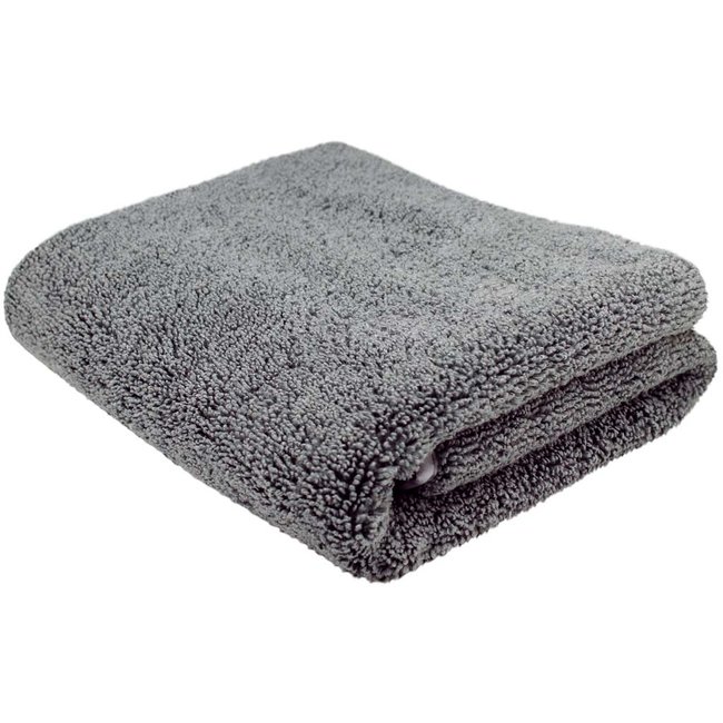 Microvezel auto droogdoek Mammoet grijs
