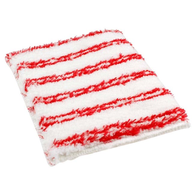 Microvezel sanitair pad met zachte schuurstrepen