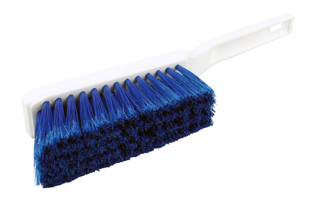 Hygiënische stoffer en blik set wit