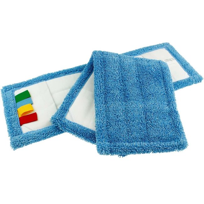 Microvezel vlakmop all-clean met pockets