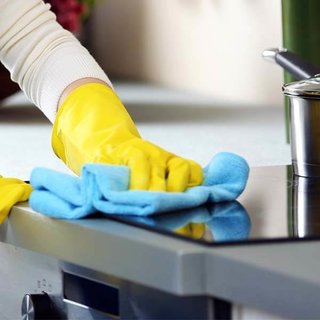 Microvezeldoeken voor een hygiënisch schone keuken