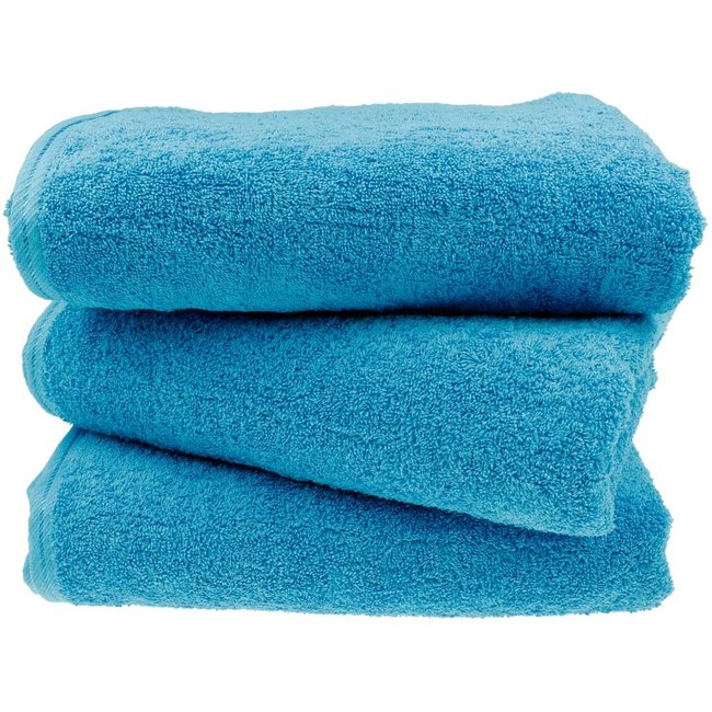 Organic strandlaken xl aqua blauw