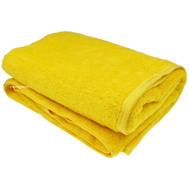 Organic strandlaken xl geel