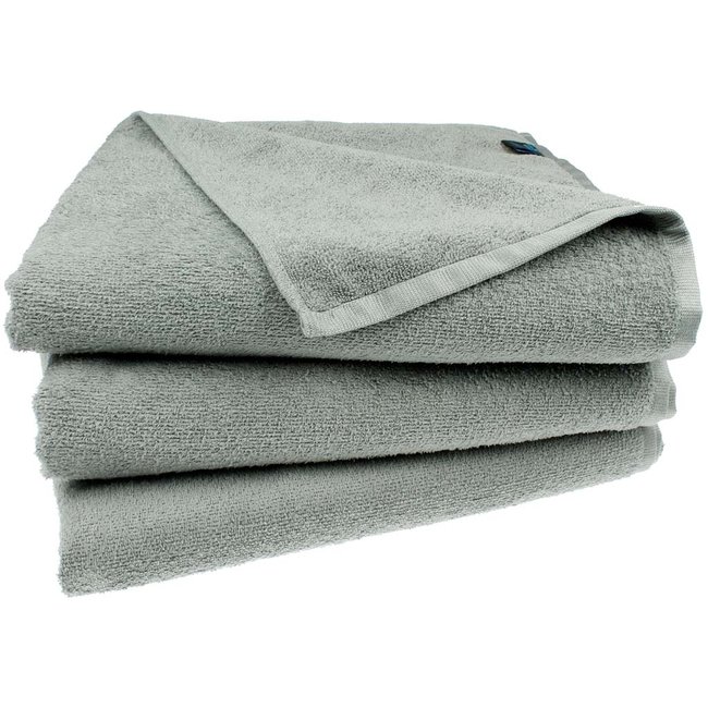 Grijs strandlaken xxl 100x220 cm