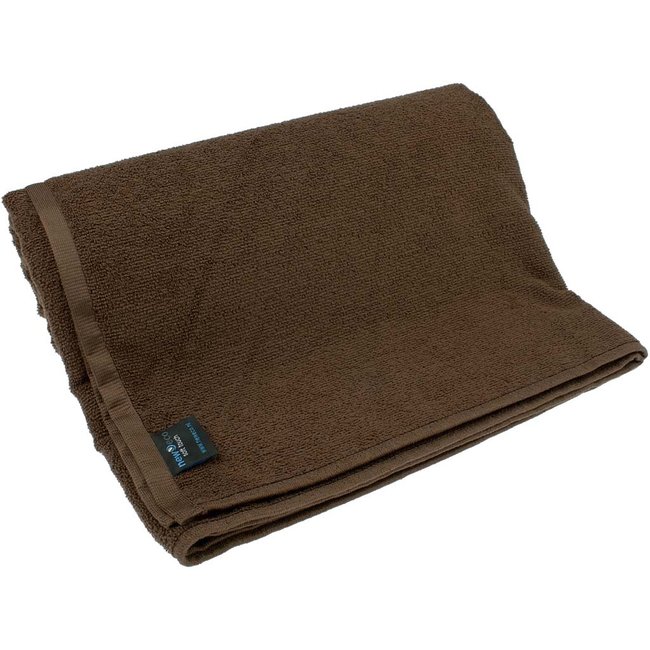 Chocoladebruin strandlaken xxl 100x220