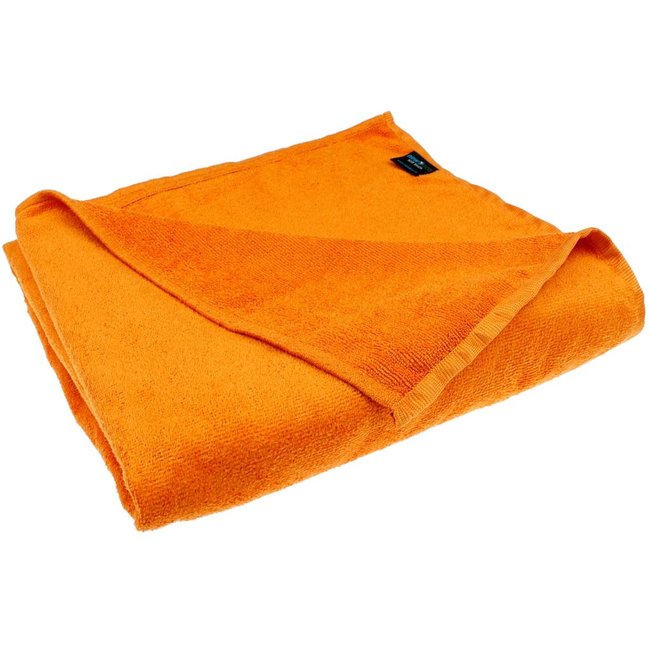 Oranje strandlaken xxl 100x220 cm