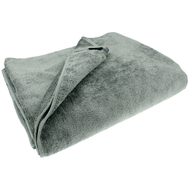 2 persoons strandlaken grijs 160x220 cm