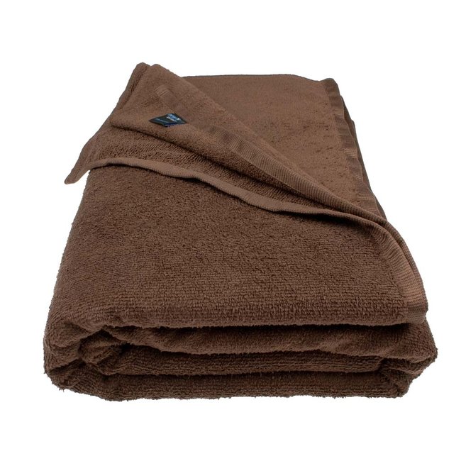 2 persoons strandlaken chocoladebruin