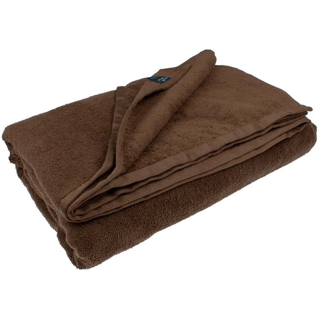 2 persoons strandlaken chocoladebruin