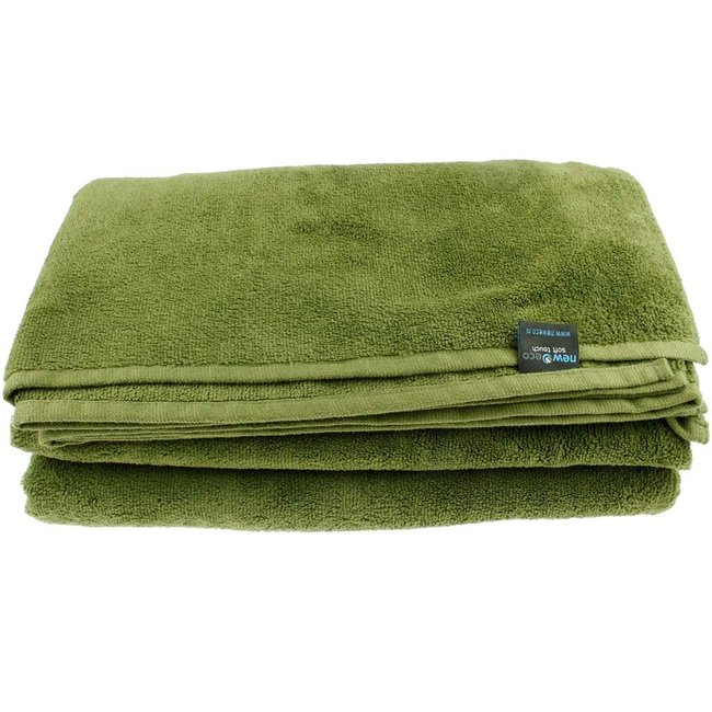 2 persoons strandlaken mosgroen